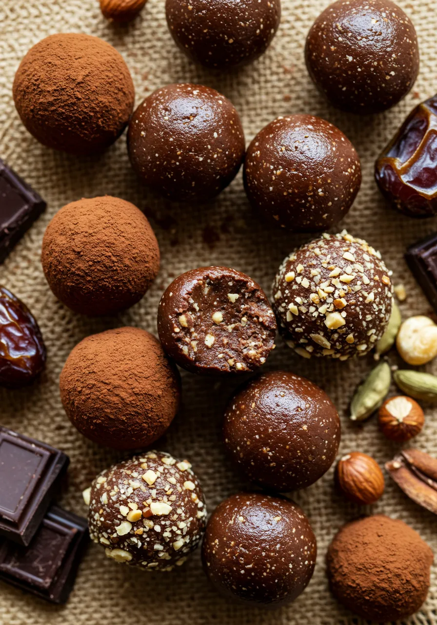 Chocolate Superfood Energy Balls - tertiary view